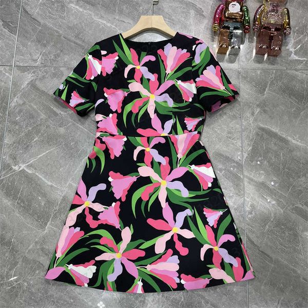 womens dress floral print crewneck bunching waist design short sleeves dresses back zipper design temperament slim a-line maxiskit tradition, Black;gray
womens dress floral print crewneck bunching waist design short sleeves dresses back zipper design temperament slim a-line maxiskit tradition, Black;gray