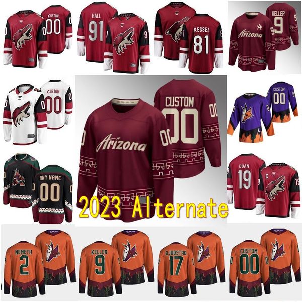 clayton keller 2023 desert night alternate hockey nick ritchie logan cooley zack kassian jakob chychrun shane doan roenick schmaltz gostisbe, Black;red
clayton keller 2023 desert night alternate hockey nick ritchie logan cooley zack kassian jakob chychrun shane doan roenick schmaltz gostisbe, Black;red