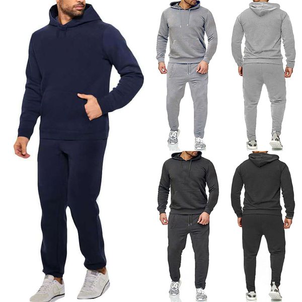 men's tracksuits 2 pieceset sweatshirt sweatpants spring autumn casual streetwear tracksuit set hoodie trousers clothing 230131, Gray
men's tracksuits 2 pieceset sweatshirt sweatpants spring autumn casual streetwear tracksuit set hoodie trousers clothing 230131, Gray