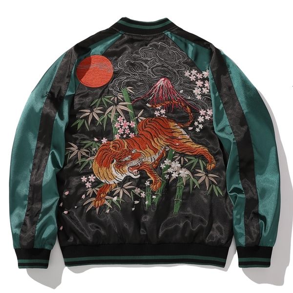 men's jackets hip hop streetwear men coat embroidery tiger chinese style harajuku cotton winter baseball fashion outwear 230130, Black;brown
men's jackets hip hop streetwear men coat embroidery tiger chinese style harajuku cotton winter baseball fashion outwear 230130, Black;brown