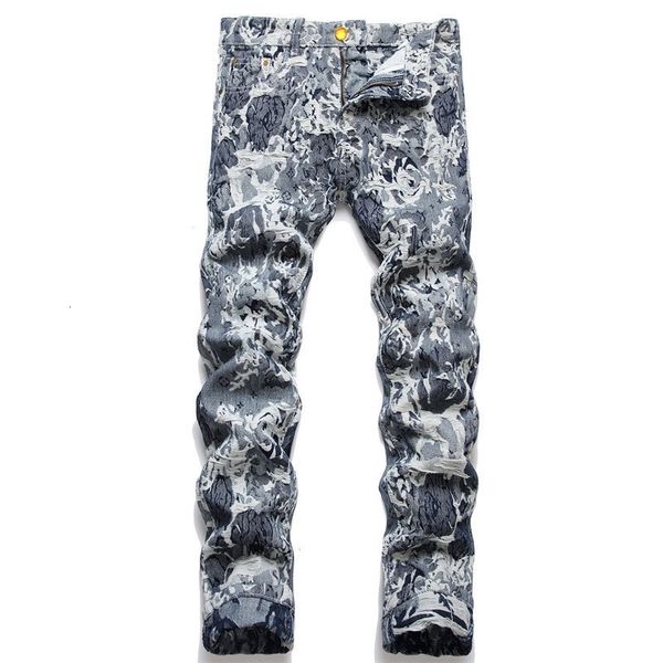 men's jeans autumn and winter embroidered leopard print italian style soft casual cotton stretch feet 3d stripe2 230131, Blue
men's jeans autumn and winter embroidered leopard print italian style soft casual cotton stretch feet 3d stripe2 230131, Blue