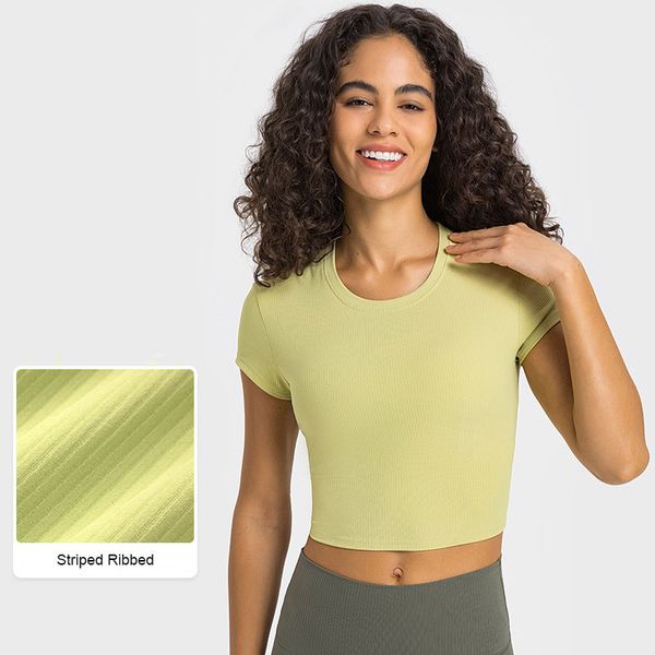 l371 cropped crewneck t-shirt yoga nude sense short sleeve shirt buttery soft running tight fit sweatshirt women shirts sport tee
l371 cropped crewneck t-shirt yoga nude sense short sleeve shirt buttery soft running tight fit sweatshirt women shirts sport tee