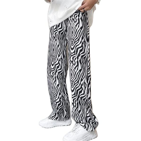 men's pants casual men printed zebrapattern loose wideleg s4xl fashion streetwear allmatch summer male trousers hip hop 230131, Black
men's pants casual men printed zebrapattern loose wideleg s4xl fashion streetwear allmatch summer male trousers hip hop 230131, Black