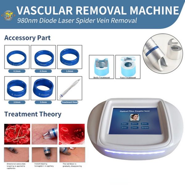 latest 980nm diode spider vein machine 980 vascular laser removal salon beauty equipments, Black
latest 980nm diode spider vein machine 980 vascular laser removal salon beauty equipments, Black