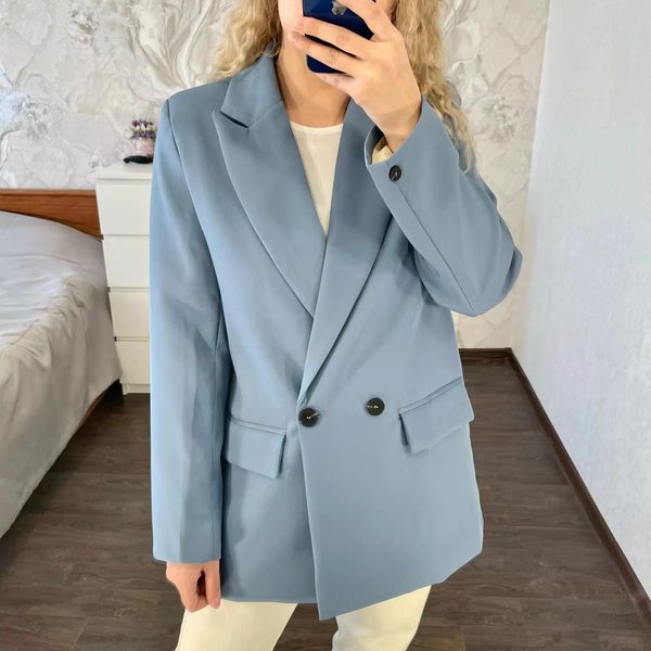 women's suits blazers bm za women chic office lady double breasted blazer vintage coat fashion notched collar long sleeve ladies outerw, White;black
women's suits blazers bm za women chic office lady double breasted blazer vintage coat fashion notched collar long sleeve ladies outerw, White;black