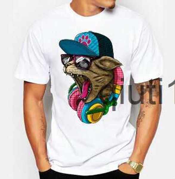 men's t-shirts men's fashion crazy dj cat design t shirts cool short sleeve hipster tees t2301311, White;black
men's t-shirts men's fashion crazy dj cat design t shirts cool short sleeve hipster tees t2301311, White;black