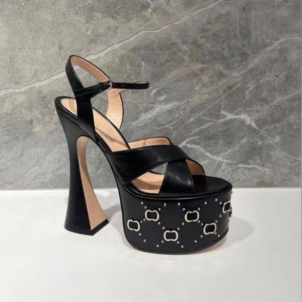 latest crystal sheepskin platform super high designers sandals pumps shoes for womens evening shoes women heeled 15.5cm luxury ankle strap d, Black
latest crystal sheepskin platform super high designers sandals pumps shoes for womens evening shoes women heeled 15.5cm luxury ankle strap d, Black