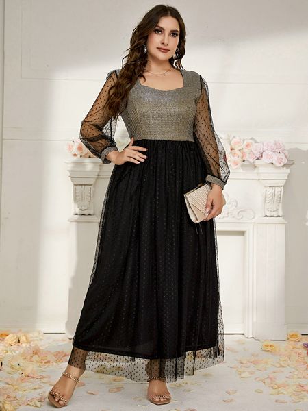 plus size dresses toleen clearance price size maxi long large women fashion chic elegant party evening wedding festival clothing 230130, Black
plus size dresses toleen clearance price size maxi long large women fashion chic elegant party evening wedding festival clothing 230130, Black