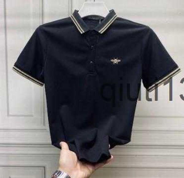 men's t-shirts men's polos casual embroidered bee khaki shirt summer lapel short sleeve t-shirt korean fashion clothing mens polos, White;black
men's t-shirts men's polos casual embroidered bee khaki shirt summer lapel short sleeve t-shirt korean fashion clothing mens polos, White;black