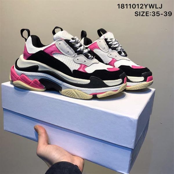 triple s paris dad luxury designer shoes golden vintage tripler casual platform mens women sneakers trainers chaussures de pour ho278v, Black
triple s paris dad luxury designer shoes golden vintage tripler casual platform mens women sneakers trainers chaussures de pour ho278v, Black