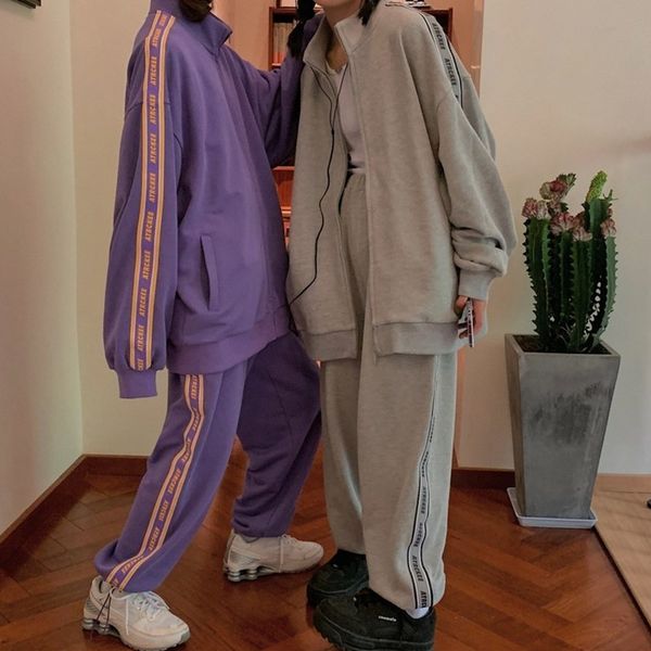 women's tracksuits jogger set for women sweatshirt zip up stand collar hoodie sweatpants pants 2 piece sets gray lilac outfits y2k over
women's tracksuits jogger set for women sweatshirt zip up stand collar hoodie sweatpants pants 2 piece sets gray lilac outfits y2k over