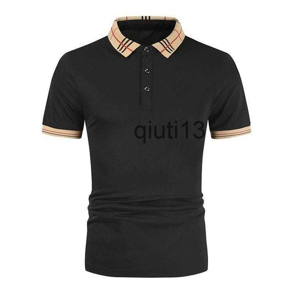 men's t-shirts men's polos 2022 summer shirt brand clothing cotton short sleeve business casual striped designer homme camisa brea, White;black
men's t-shirts men's polos 2022 summer shirt brand clothing cotton short sleeve business casual striped designer homme camisa brea, White;black