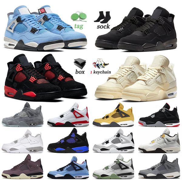 jumpman 4 4s mens basketball shoes sail black cat university blue seafoam military black pn dust red cement men women trainers outdoor sport
jumpman 4 4s mens basketball shoes sail black cat university blue seafoam military black pn dust red cement men women trainers outdoor sport