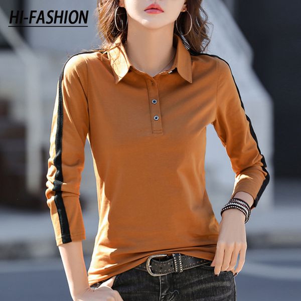 women's polos hifashion women cotton shirt korean casual office female blouse spring lapel temperament long sleeve slim za woman tshir, White
women's polos hifashion women cotton shirt korean casual office female blouse spring lapel temperament long sleeve slim za woman tshir, White