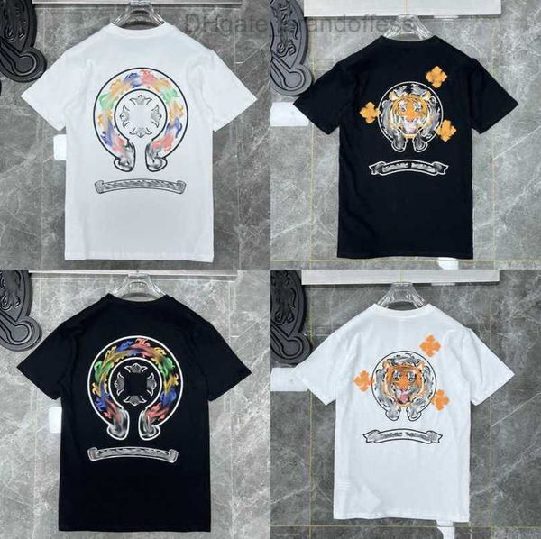 men's luxury t shirt fashion ch brand tees men women sanskrit letter short sleeve horseshoe couple t-shirts designer polos tshirts cro, White;black
men's luxury t shirt fashion ch brand tees men women sanskrit letter short sleeve horseshoe couple t-shirts designer polos tshirts cro, White;black