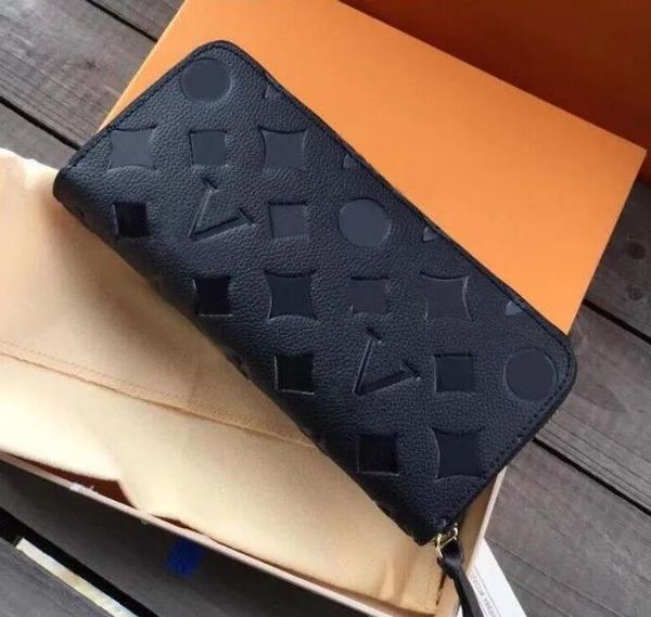 fashion women clutch wallet embossed flower genuine leather wallet single zipper wallets lady ladies long classical purse with box, Red;black
fashion women clutch wallet embossed flower genuine leather wallet single zipper wallets lady ladies long classical purse with box, Red;black