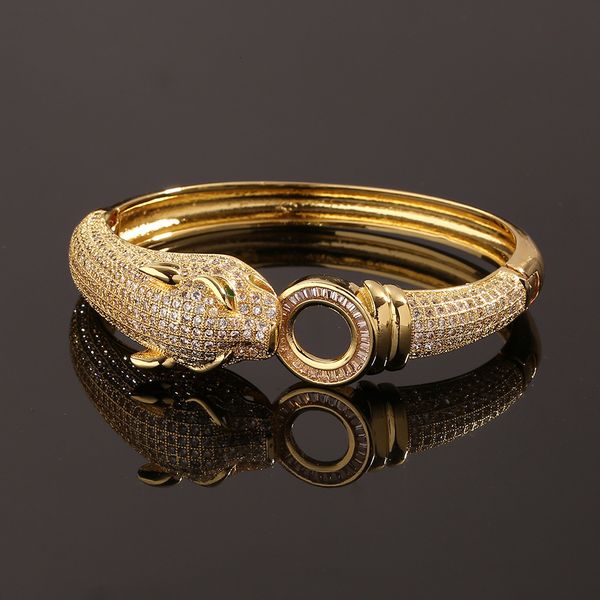 bangle fashion hip hop exaggerated jewelry copper inlaid cubic zirconia luxury leopard niche design bracelet party holiday gift 230131, Black
bangle fashion hip hop exaggerated jewelry copper inlaid cubic zirconia luxury leopard niche design bracelet party holiday gift 230131, Black