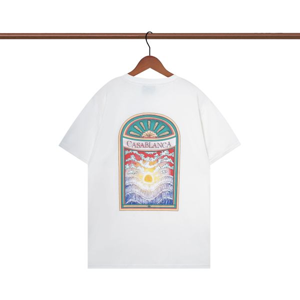 casablanc t shirt summer fashion mens womens designers tshirts long sleeve luxurys letter cotton t-shirts clothing polos short high qualiti, White;black
casablanc t shirt summer fashion mens womens designers tshirts long sleeve luxurys letter cotton t-shirts clothing polos short high qualiti, White;black