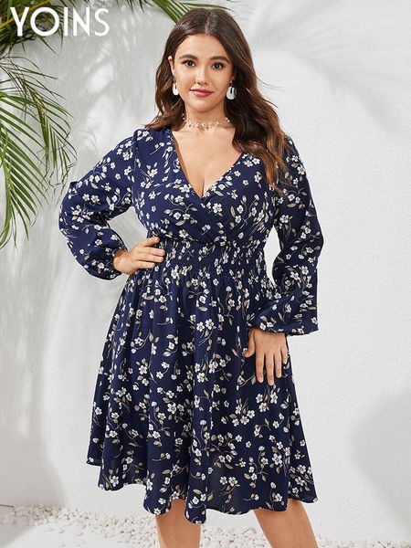 plus size dresses yoins size bohemian floral print mini dress women's long sleeve v neck autumn vestidos ruffled pleated casual short r, Black
plus size dresses yoins size bohemian floral print mini dress women's long sleeve v neck autumn vestidos ruffled pleated casual short r, Black