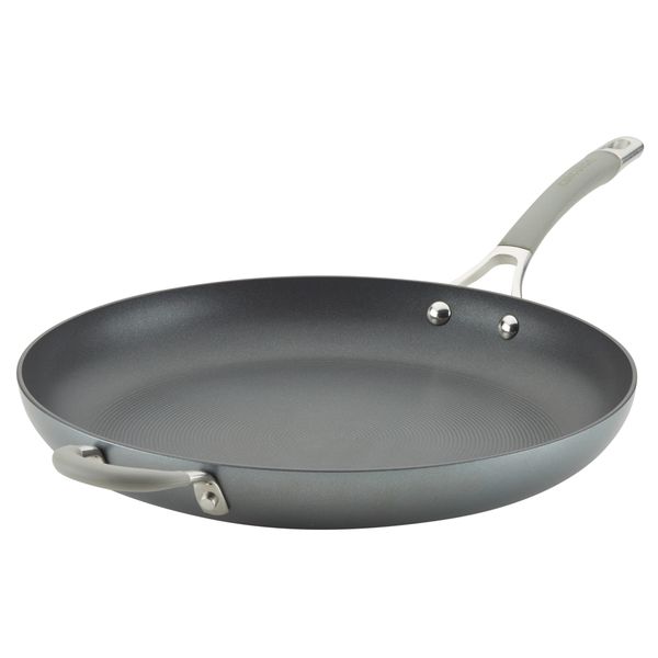 circulon 14 inch elementum nonstick frying pan skillet with helper handle oyster gray
circulon 14 inch elementum nonstick frying pan skillet with helper handle oyster gray