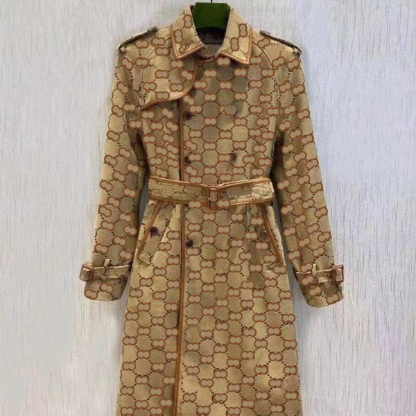 autumn womens trench coats designer luxury women windbreaker body letter print jacket loose belt coat female casual long trenchs coat a358, Tan;black
autumn womens trench coats designer luxury women windbreaker body letter print jacket loose belt coat female casual long trenchs coat a358, Tan;black