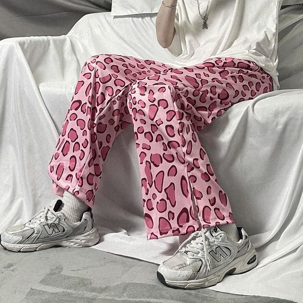 women's pants capris pants wide leg trousers summer street pink leopard print straight casual high waist slim tren y2k trouser suits ha, Black;white
women's pants capris pants wide leg trousers summer street pink leopard print straight casual high waist slim tren y2k trouser suits ha, Black;white