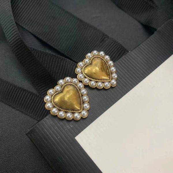 pearl heart retro small gold hoop earrings two charm earrings titanium steel designer for women stud luxury jewlery love hoop gifts woman gi, Golden;silver
pearl heart retro small gold hoop earrings two charm earrings titanium steel designer for women stud luxury jewlery love hoop gifts woman gi, Golden;silver