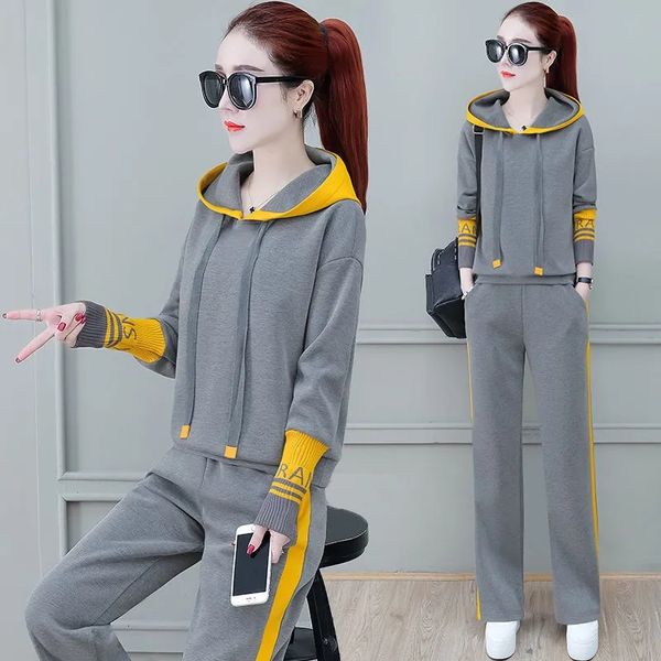 women's tracksuits running sets hooded sweatshirts hoodies track pants joggers women two piece sweatpants sweatsuits spring female 2301, Gray
women's tracksuits running sets hooded sweatshirts hoodies track pants joggers women two piece sweatpants sweatsuits spring female 2301, Gray