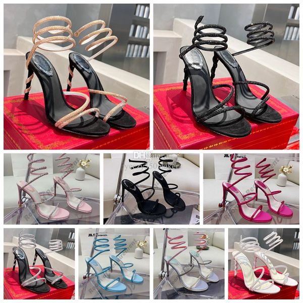 2022 margot jewel sandals snake twining elegant sandal 10cm stiletto high heel crystal gold rhinestone dress shoes silver soles women summer, Black
2022 margot jewel sandals snake twining elegant sandal 10cm stiletto high heel crystal gold rhinestone dress shoes silver soles women summer, Black
