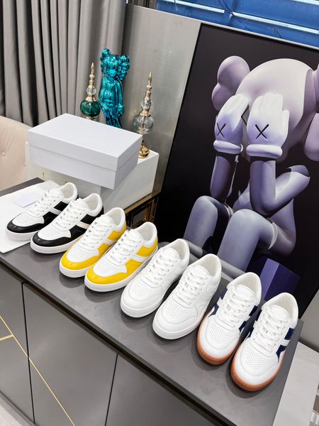 2023 spring and autumn new womens shoes star wave sole color matching couple luxury designer fashion flat casual bread shoes womens lace-up, Black
2023 spring and autumn new womens shoes star wave sole color matching couple luxury designer fashion flat casual bread shoes womens lace-up, Black