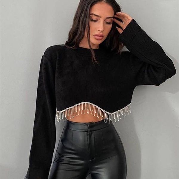 women's tshirt loose women crop 2023 spring long sleeve oneck tassel hem female tshirt casual chic streetwear lady 230130, White
women's tshirt loose women crop 2023 spring long sleeve oneck tassel hem female tshirt casual chic streetwear lady 230130, White