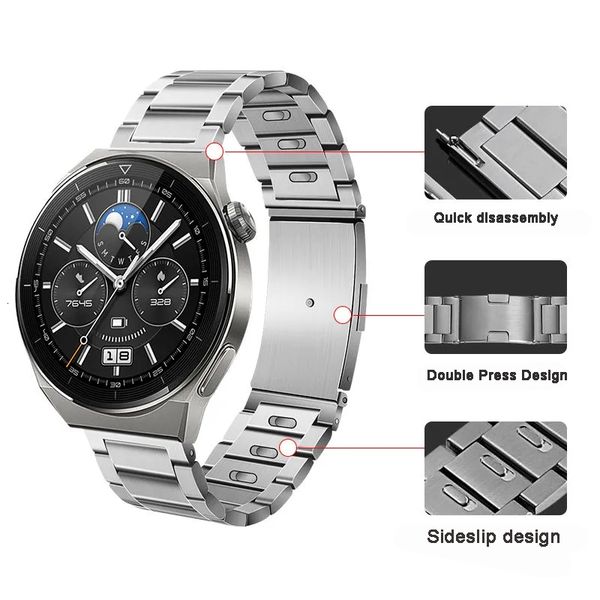 watch bands 22mm grey silver black strap for 46mm stainless steel band gt runner gt2 pro 3 3pro 230130, Black;brown
watch bands 22mm grey silver black strap for 46mm stainless steel band gt runner gt2 pro 3 3pro 230130, Black;brown