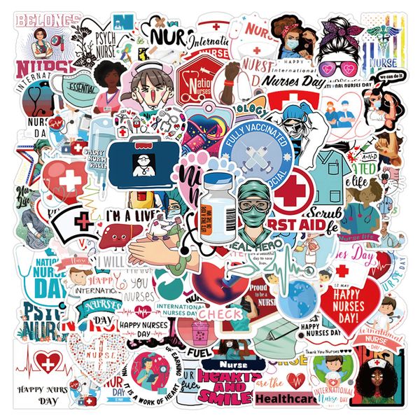 100pcs nurse stickers cartoon medical graffiti stickers for diy luggage lapskateboard motorcycle bicycle stickers w1349w1472
100pcs nurse stickers cartoon medical graffiti stickers for diy luggage lapskateboard motorcycle bicycle stickers w1349w1472