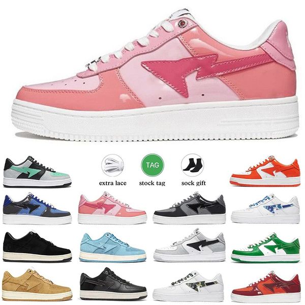 bapestas sk8 sta mens running shoes jjjjound pastel pink patent leather camo combo green black white suede suede men women trainers sports s
bapestas sk8 sta mens running shoes jjjjound pastel pink patent leather camo combo green black white suede suede men women trainers sports s
