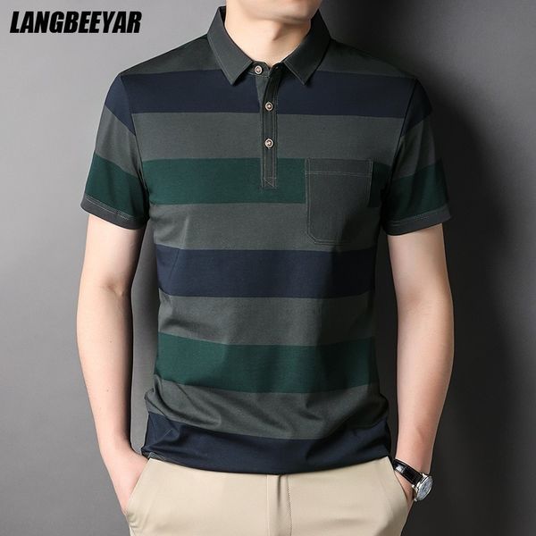 men's t-shirts grade 73% cotton brand designer polo shirt summer short sleeve plain stripped casual fashions clothes 230131, White;black
men's t-shirts grade 73% cotton brand designer polo shirt summer short sleeve plain stripped casual fashions clothes 230131, White;black