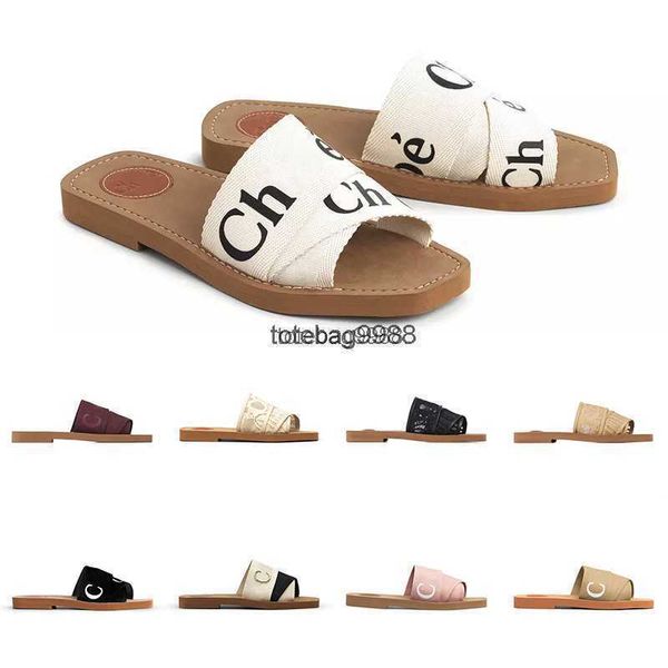 2022 slippers designer chole women woody flat mules sandals slides sail canvas white black women outdoor beach slipper shoes
2022 slippers designer chole women woody flat mules sandals slides sail canvas white black women outdoor beach slipper shoes