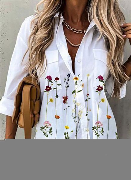 women's blouses shirts fashion long-sleeved woman shirt casual shirt woman elegant blouse woman 230131, White
women's blouses shirts fashion long-sleeved woman shirt casual shirt woman elegant blouse woman 230131, White