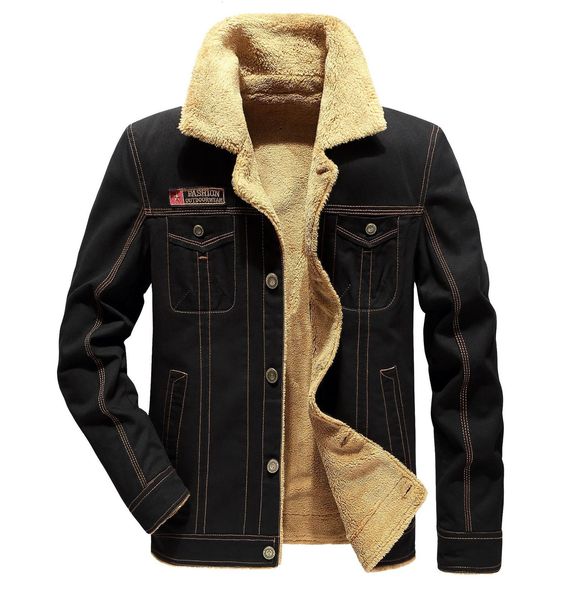 men's jackets cotton jacket men's autumnwinter flight coat with fleece thickened pile one uniform loose large size youth padded 23, Black;brown
men's jackets cotton jacket men's autumnwinter flight coat with fleece thickened pile one uniform loose large size youth padded 23, Black;brown