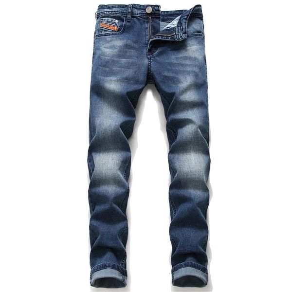 men's jeans european italy famous brand pants slim zipper straight gentleman black hole for 230131, Blue
men's jeans european italy famous brand pants slim zipper straight gentleman black hole for 230131, Blue