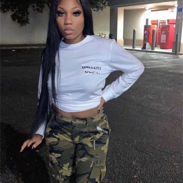 2023 fashion womens designer clothes sweater sweatshirt street letter print long sleeve t-shirt shirts for women, Black
2023 fashion womens designer clothes sweater sweatshirt street letter print long sleeve t-shirt shirts for women, Black