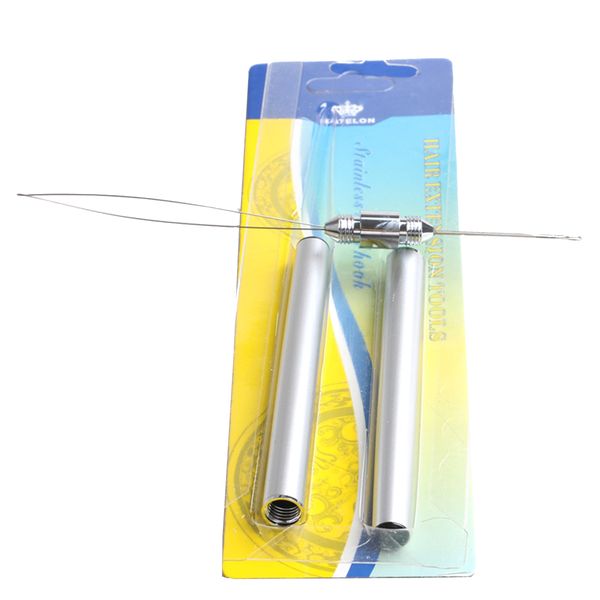 nunify two head crochet hook needle for dreadlock hair extension loop needle latch hook diy pulling needle beader for hair, Silver
nunify two head crochet hook needle for dreadlock hair extension loop needle latch hook diy pulling needle beader for hair, Silver