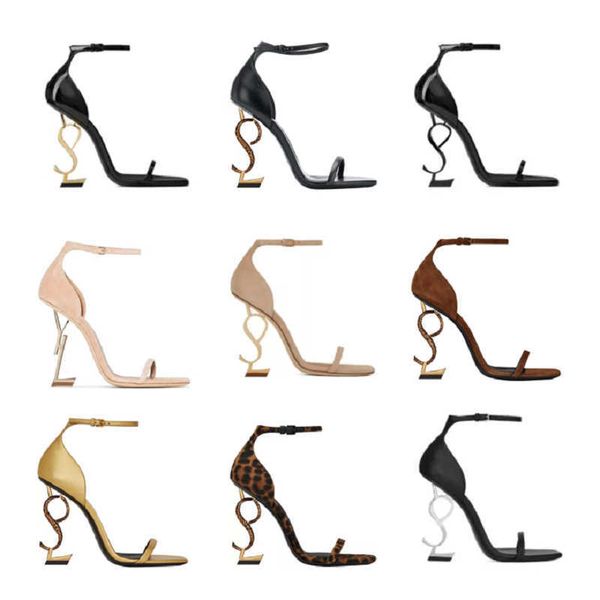 designer women sandals high heels shoes open toe stiletto heel classic metal letters sandal opyum fashion stylist shoes with box 35-41, Black
designer women sandals high heels shoes open toe stiletto heel classic metal letters sandal opyum fashion stylist shoes with box 35-41, Black