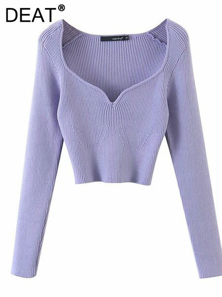 women's sweaters deat spring short square collar thin knitted pullovers sweater loose vneck long sleeve women fashion 13u090 230131, White;black
women's sweaters deat spring short square collar thin knitted pullovers sweater loose vneck long sleeve women fashion 13u090 230131, White;black