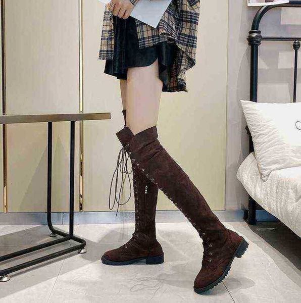 women boots 2022 gold classic new style lace up round head painted boot 's large 41 43 07091011, Black
women boots 2022 gold classic new style lace up round head painted boot 's large 41 43 07091011, Black