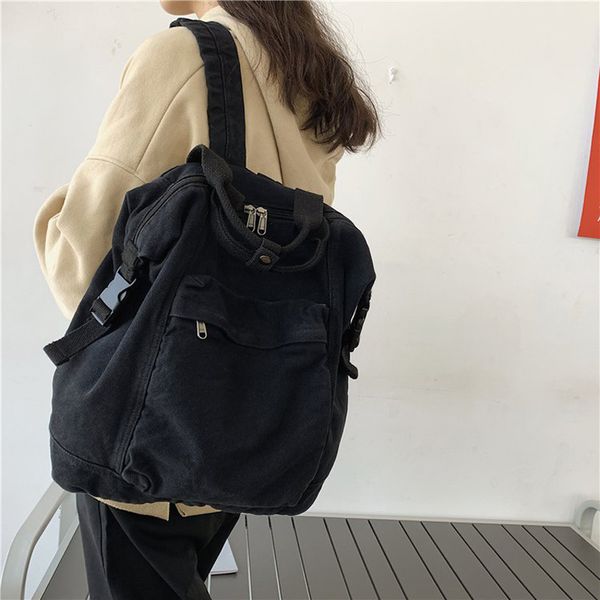 school bags annmouler fashion backpacks large capacity quality canvas rucksack teenage girl shoulder travel student 230131
school bags annmouler fashion backpacks large capacity quality canvas rucksack teenage girl shoulder travel student 230131