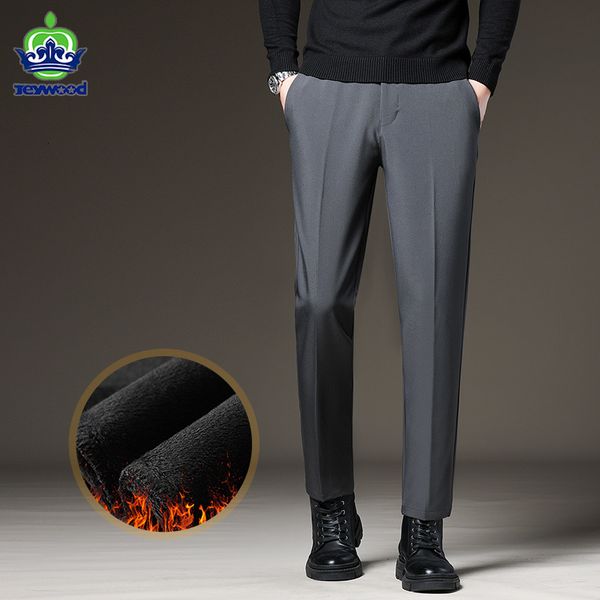men's pants winter fleece suit pants men warm formal elastic waist thick slim work trousers male black grey brand clothing plus size 40
men's pants winter fleece suit pants men warm formal elastic waist thick slim work trousers male black grey brand clothing plus size 40