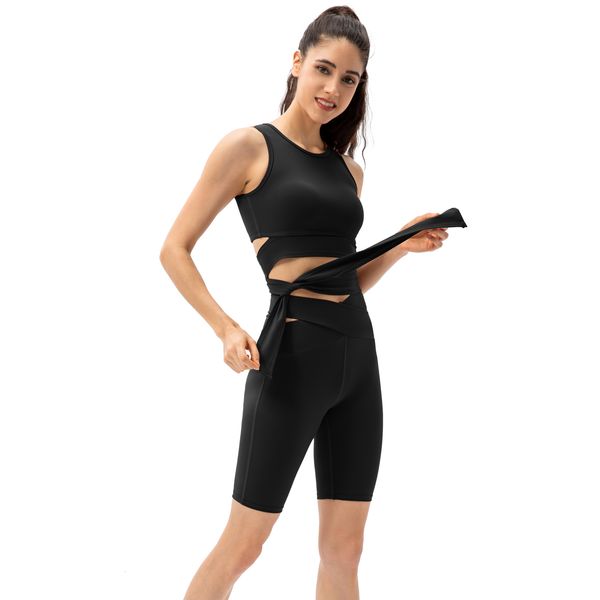 women's two piece pants fashion slim fit sleeveless sport 2piece set women simple solid color quick dry yoga suit 2023 trend laceup spo, White
women's two piece pants fashion slim fit sleeveless sport 2piece set women simple solid color quick dry yoga suit 2023 trend laceup spo, White