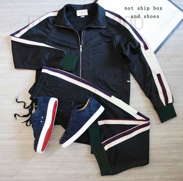 men's tracksuits designer mens casual tracksuit fashion letter pattern sweatsuit suits classic outfits men two pieces pants spring jack, Gray
men's tracksuits designer mens casual tracksuit fashion letter pattern sweatsuit suits classic outfits men two pieces pants spring jack, Gray