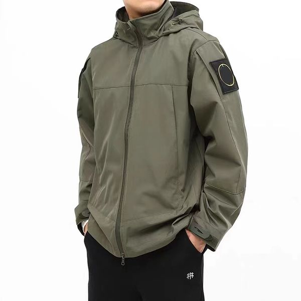 men's brand jackets designer stone pocket island jacket long sleeve zipper badges windbreaker embrodiery work s szie s-3xl 2 i7w2, Black;brown
men's brand jackets designer stone pocket island jacket long sleeve zipper badges windbreaker embrodiery work s szie s-3xl 2 i7w2, Black;brown
