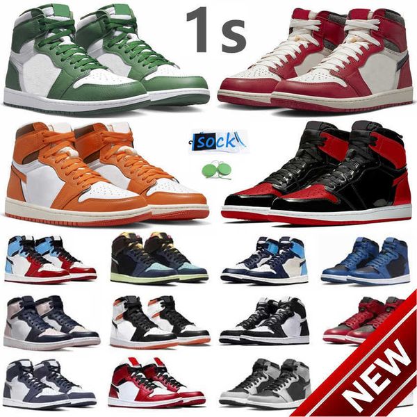 2023 og basketball shoes1 1s mens shoes sneaker lost found gorge green yellow toe starfish bred patent dark mocha grey fog den
2023 og basketball shoes1 1s mens shoes sneaker lost found gorge green yellow toe starfish bred patent dark mocha grey fog den